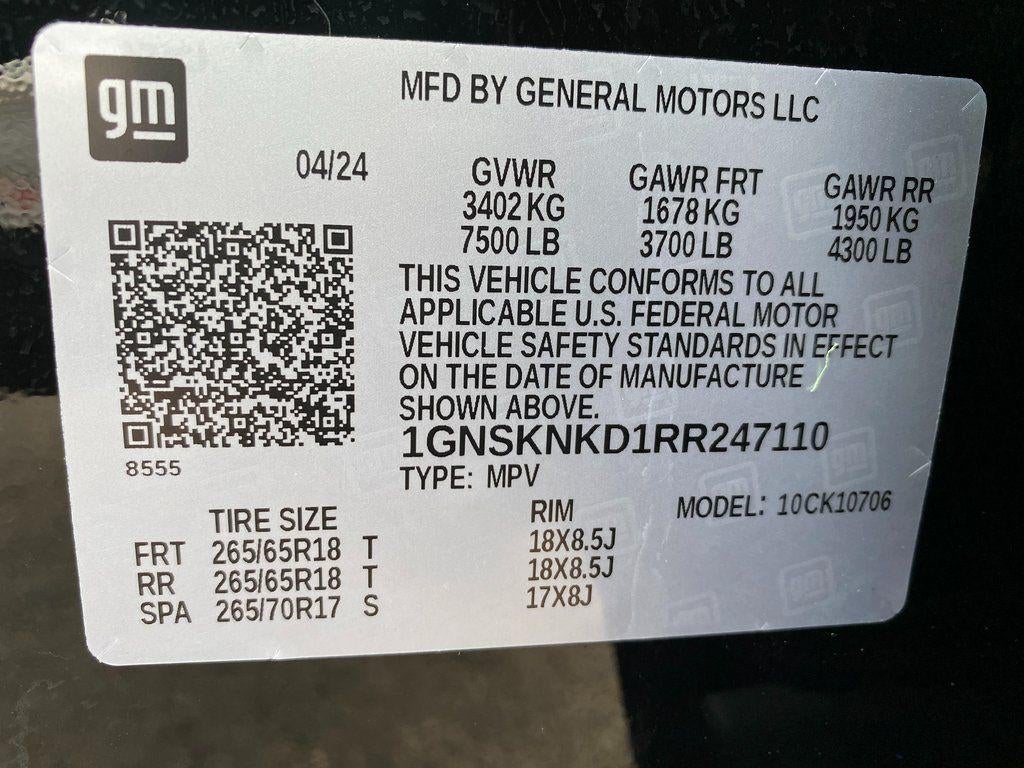 2024 Chevrolet Tahoe 4WD LT