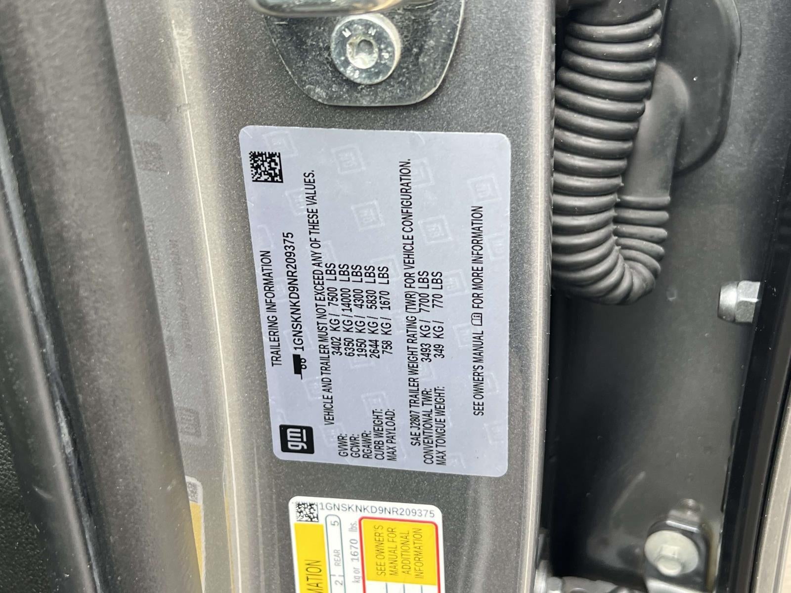 2022 Chevrolet Tahoe 4WD LT