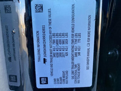 2024 Chevrolet Tahoe 4WD LT