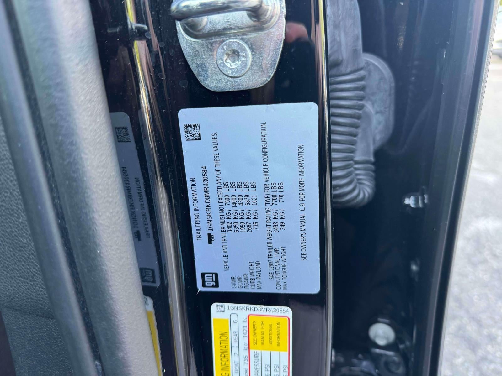 2021 Chevrolet Tahoe 4WD RST