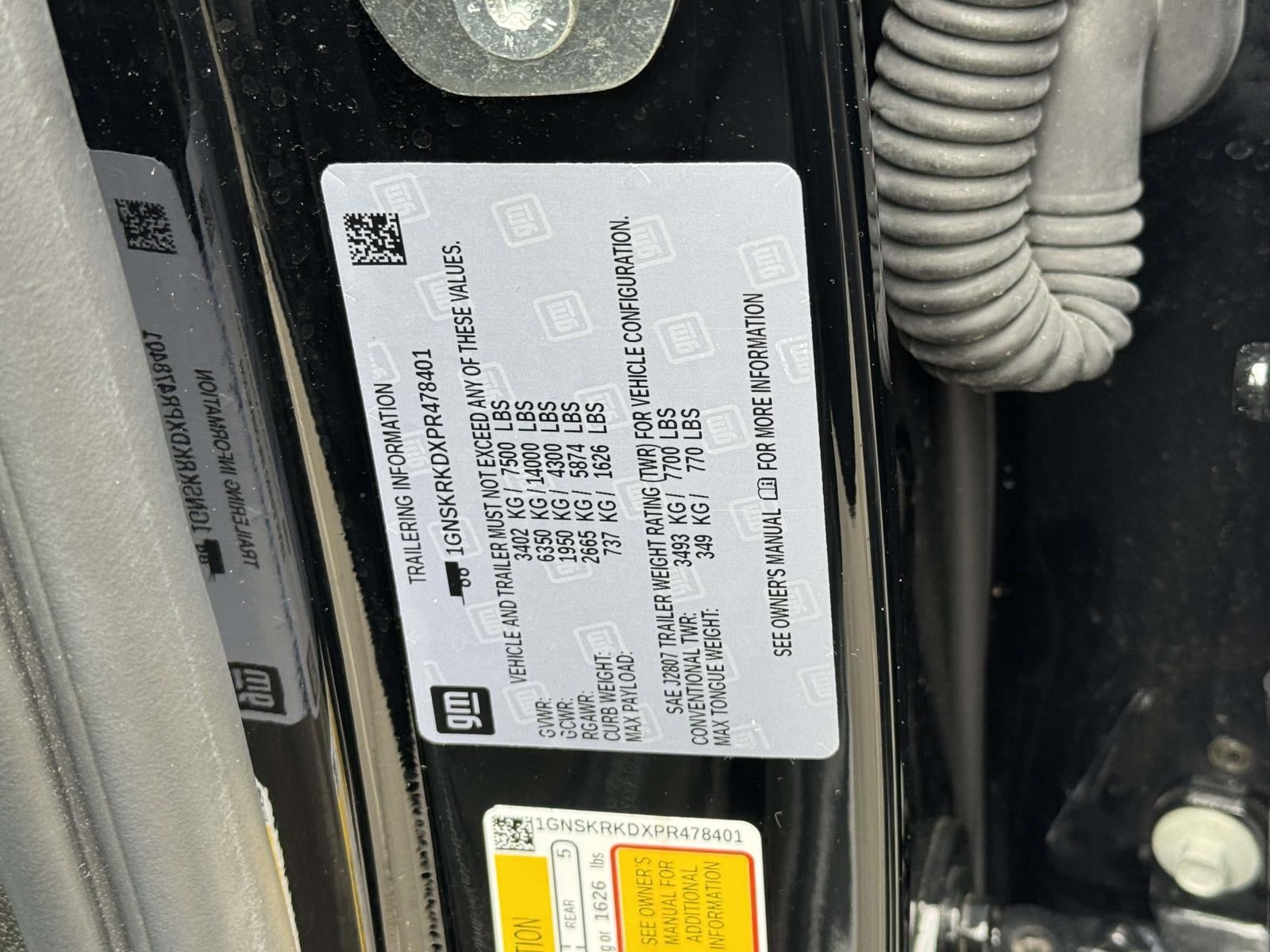 2023 Chevrolet Tahoe 4WD RST