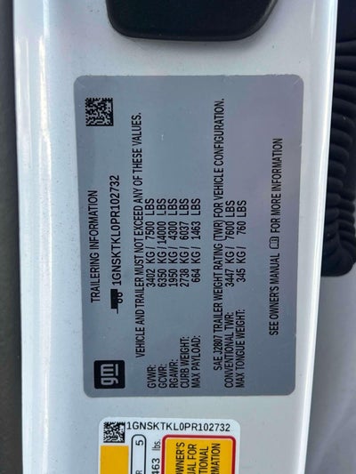 2023 Chevrolet Tahoe 4WD High Country