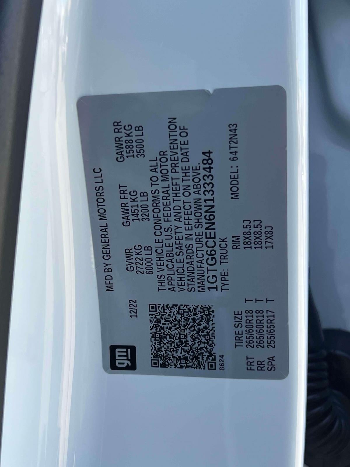 2022 GMC Canyon 4WD Crew Cab Short Box Elevation