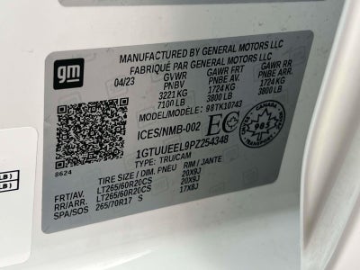 2023 GMC Sierra 1500 AT4