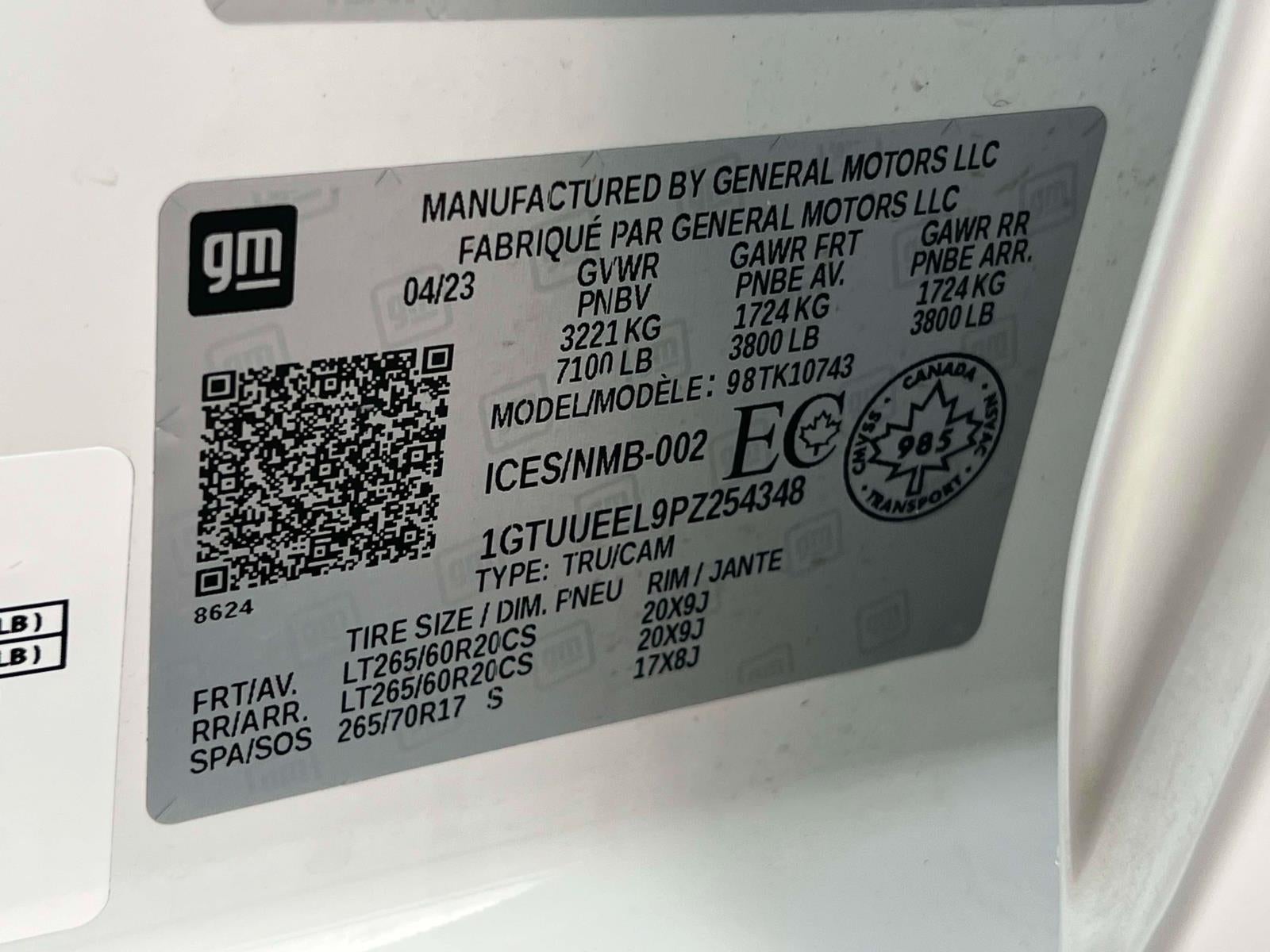 2023 GMC Sierra 1500 AT4