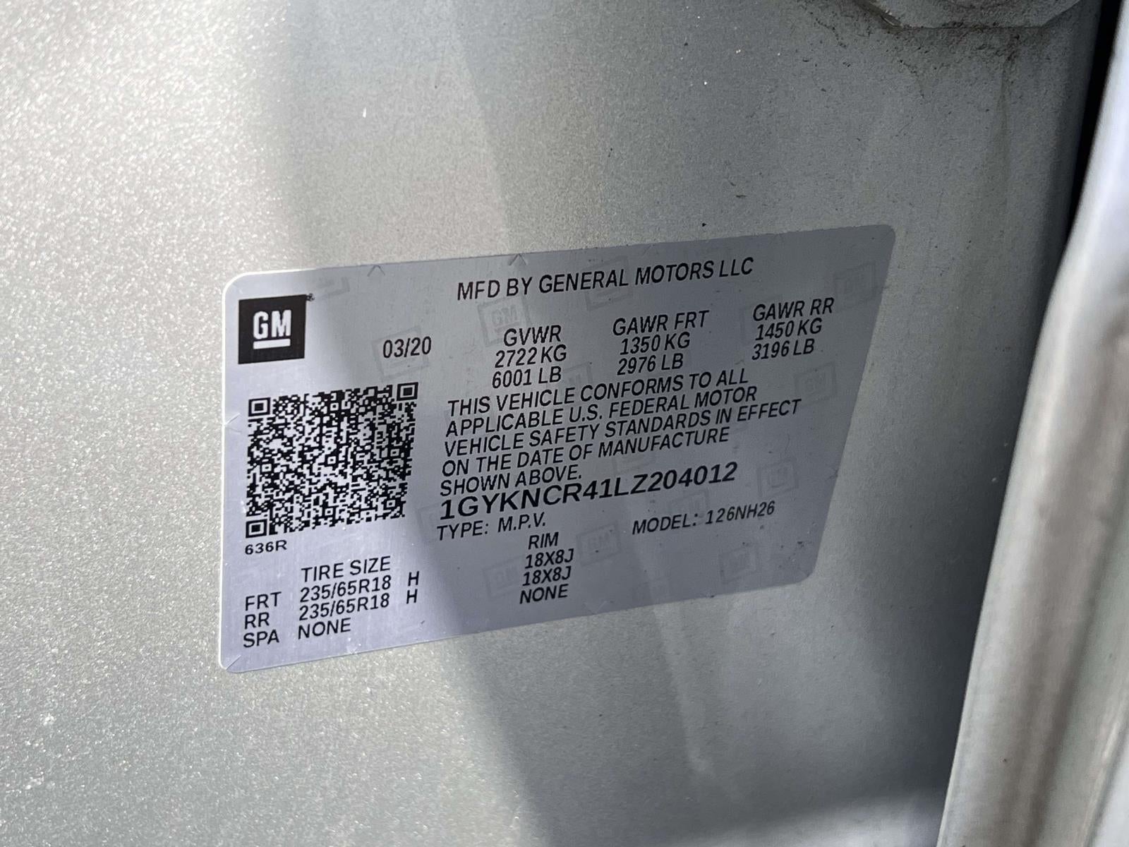 2020 Cadillac XT5 FWD Premium Luxury