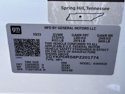 2023 Cadillac XT6 AWD Premium Luxury