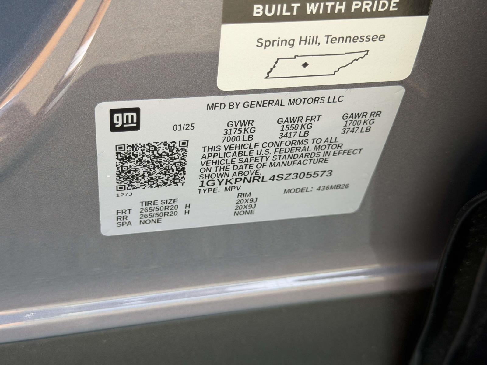 2025 Cadillac LYRIQ Luxury 1 RWD