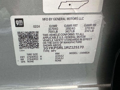 2024 Cadillac LYRIQ Luxury w/1SE