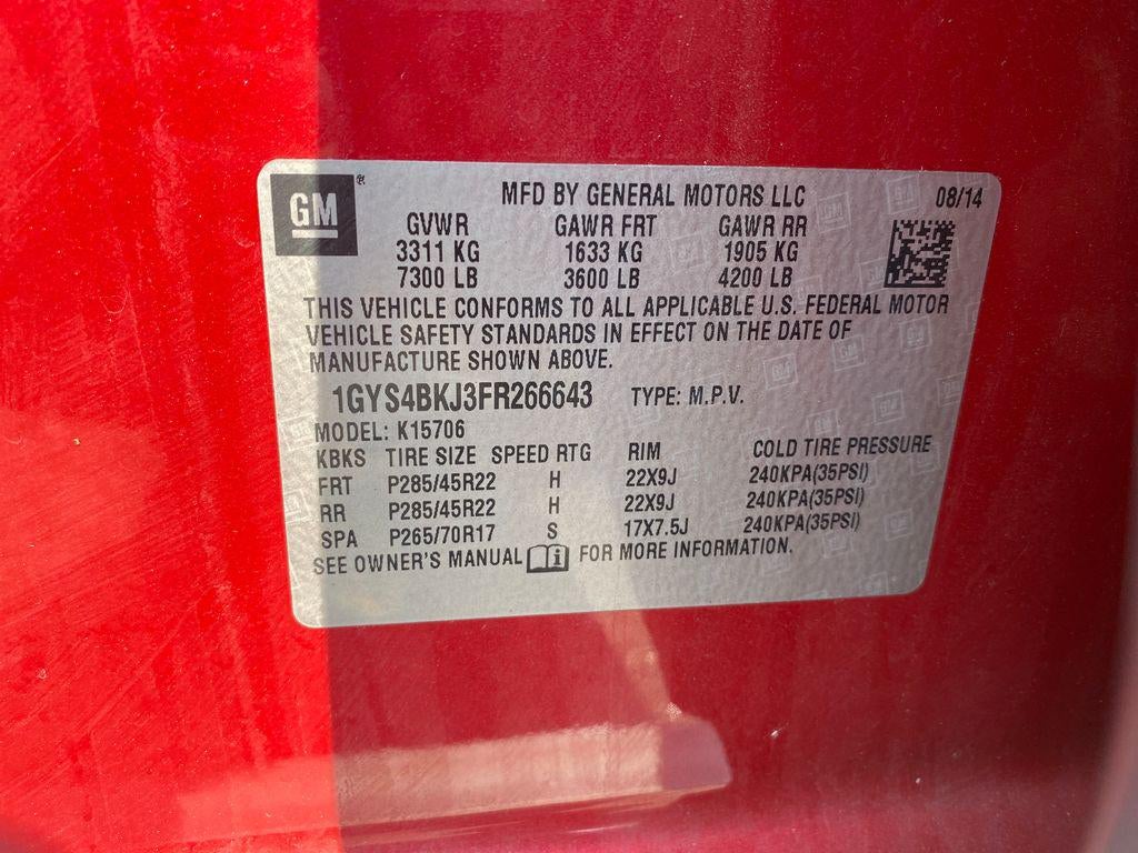 2015 Cadillac Escalade Luxury