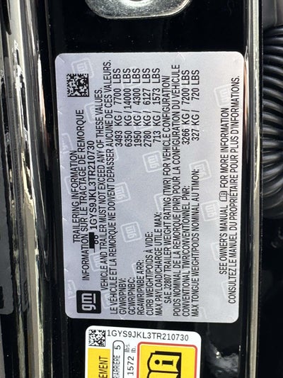 2026 Cadillac Escalade ESV Base