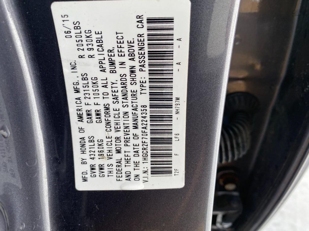 2015 Honda Accord EX