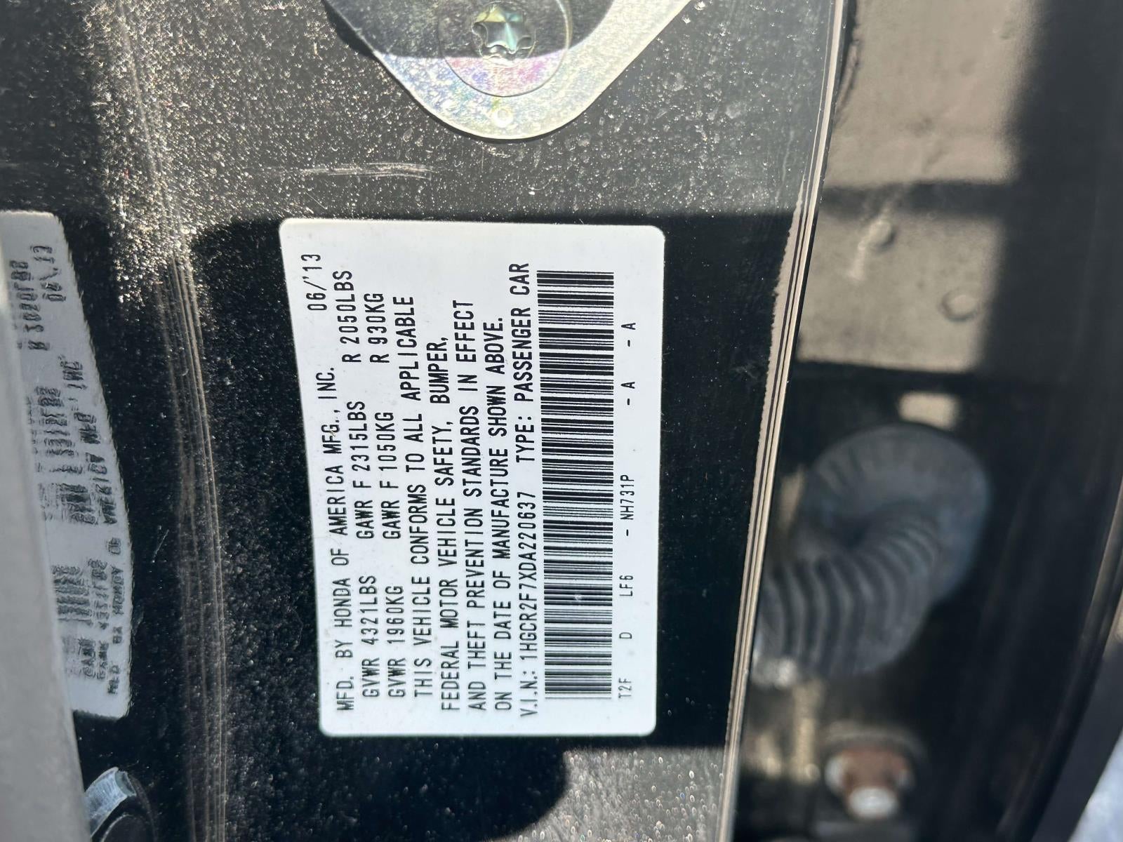 2013 Honda Accord EX