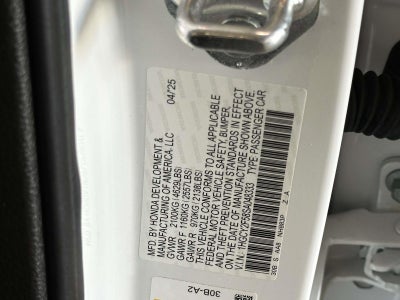2025 Honda Accord Sport