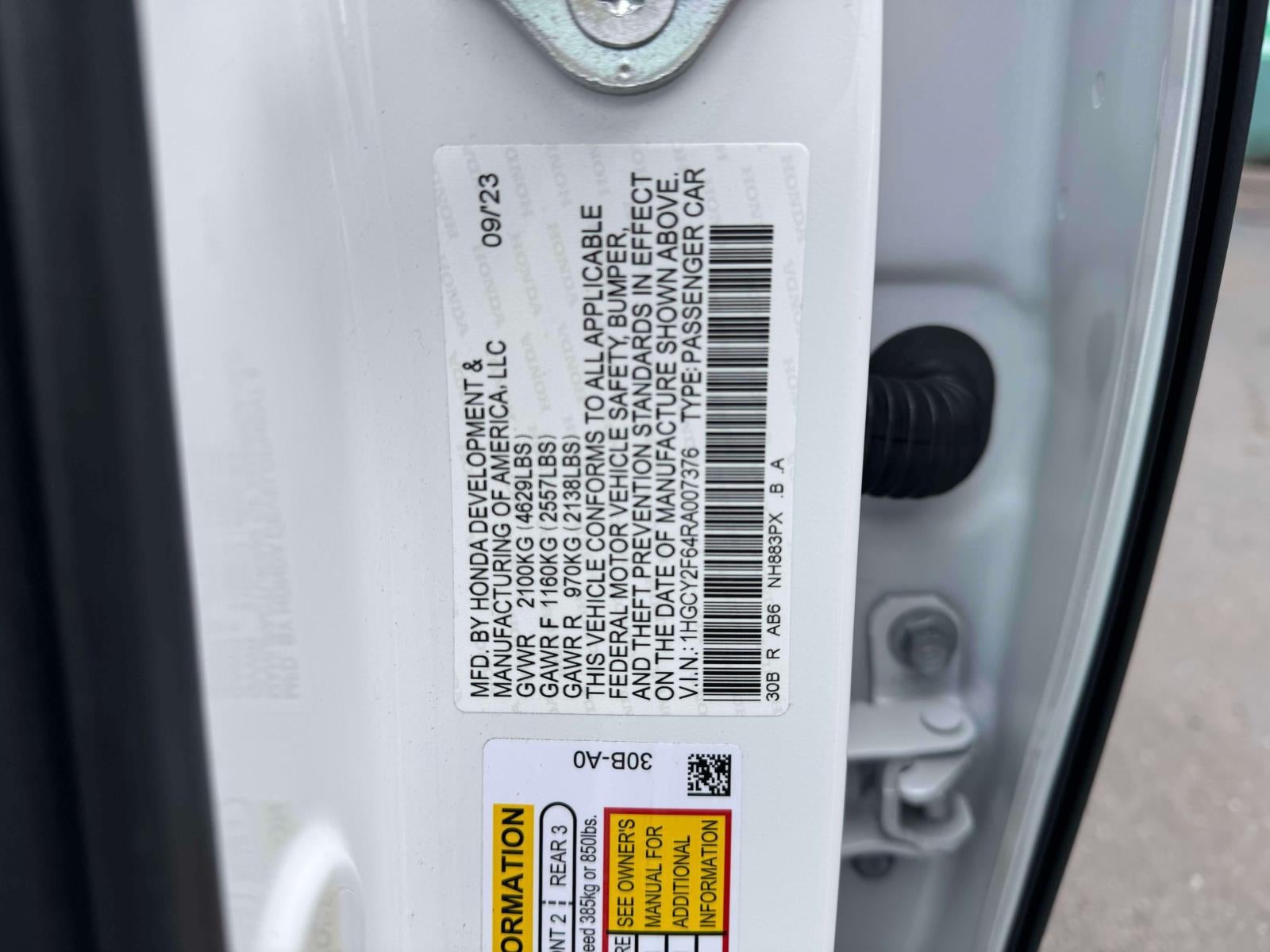2024 Honda Accord EX-L