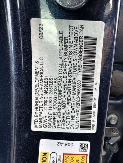 2023 Honda Accord Touring