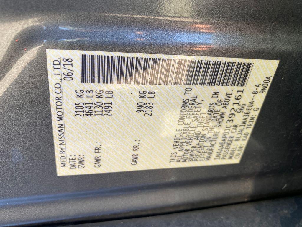 2018 Nissan Maxima 3.5 SR