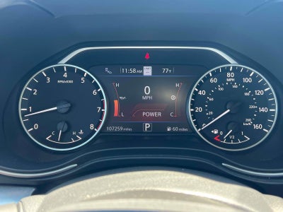 2020 Nissan Maxima SL Xtronic CVT