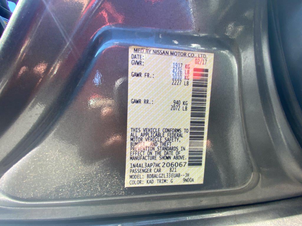 2017 Nissan Altima 2.5 S