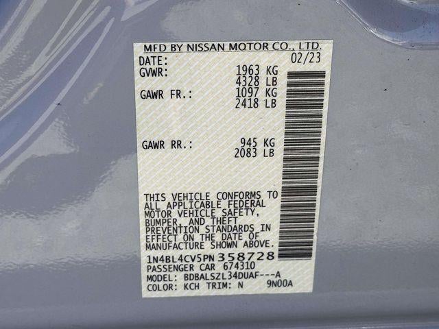 2023 Nissan Altima SR FWD