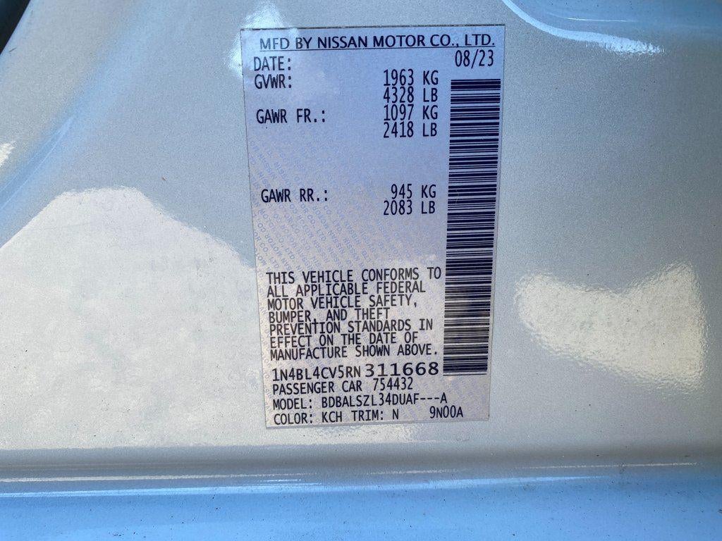 2024 Nissan Altima SR FWD