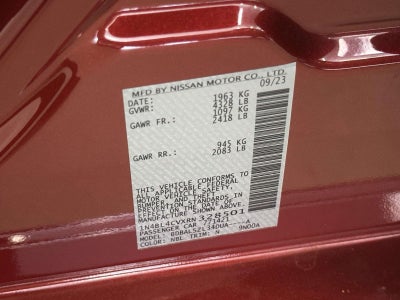 2024 Nissan Altima SR FWD