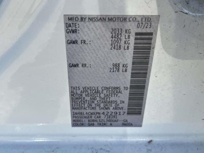 2023 Nissan Altima SR Intelligent AWD