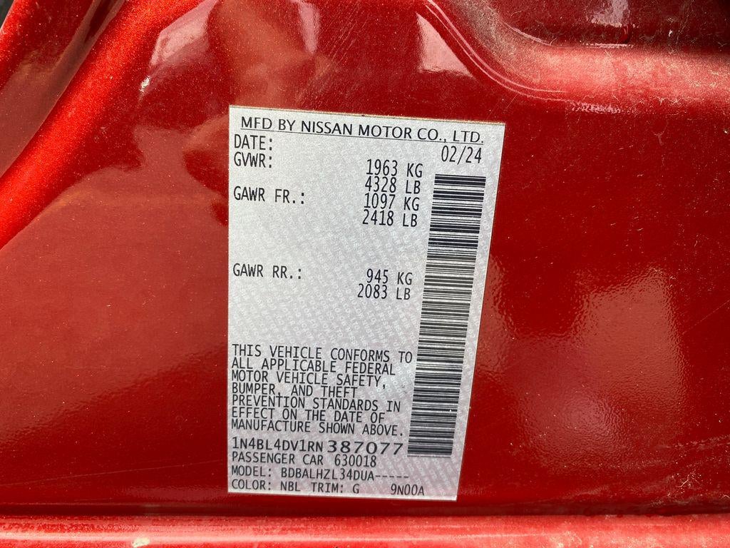 2024 Nissan Altima SV FWD