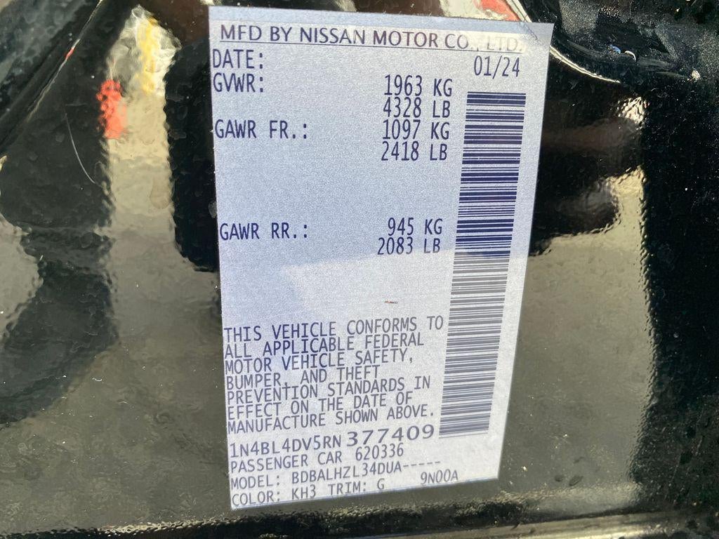 2024 Nissan Altima SV FWD