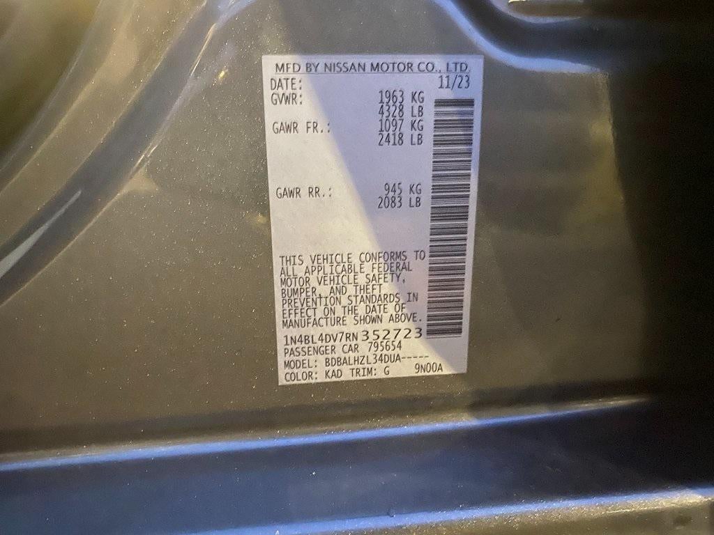 2024 Nissan Altima SV FWD