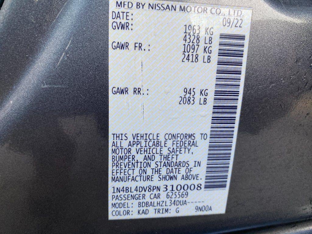 2023 Nissan Altima SV FWD