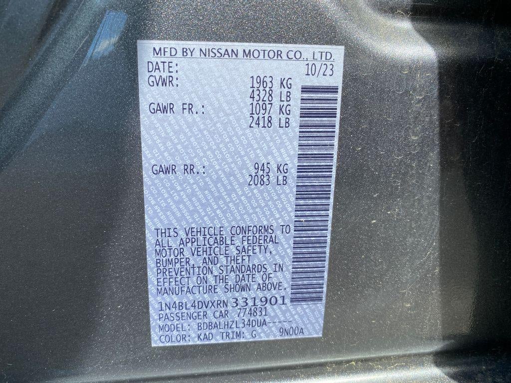 2024 Nissan Altima SV FWD