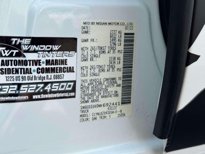 2022 Nissan Frontier PRO-4X