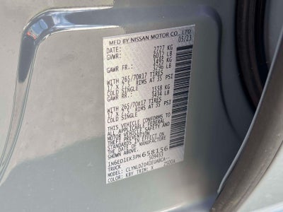 2023 Nissan Frontier Crew Cab PRO-4X 4x4