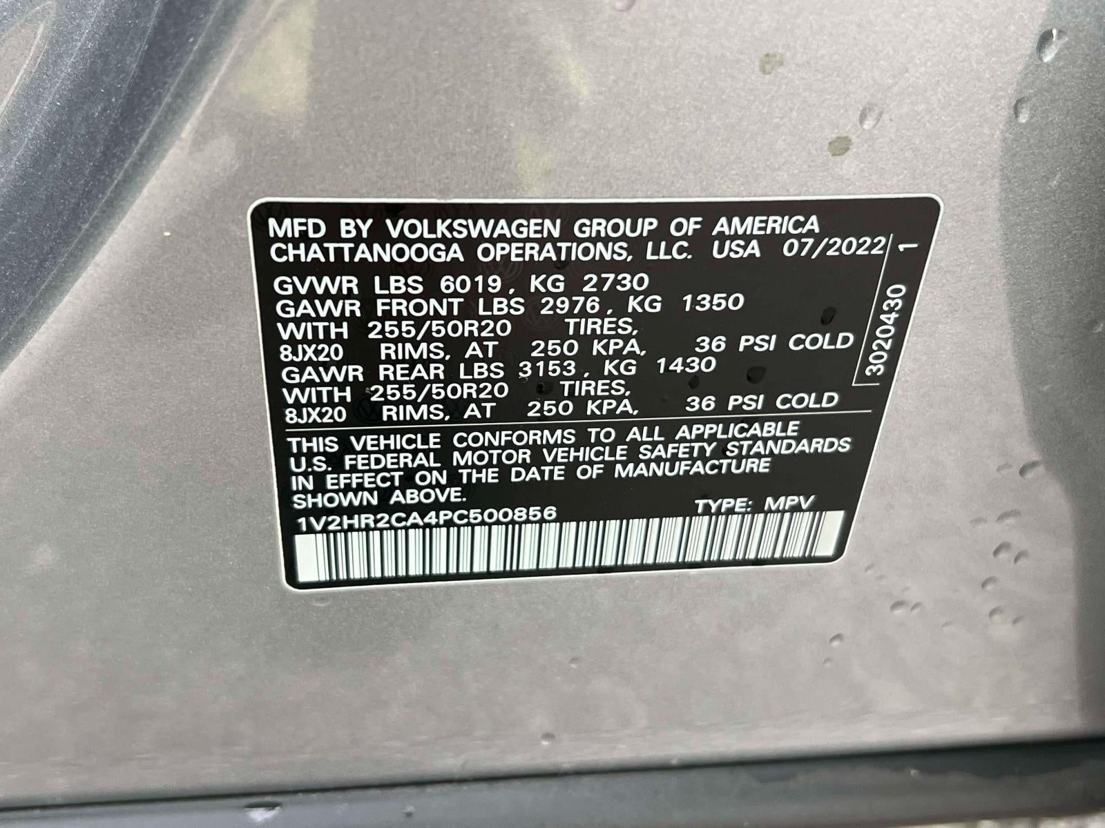 2023 Volkswagen Atlas 3.6L V6 SE w/Technology