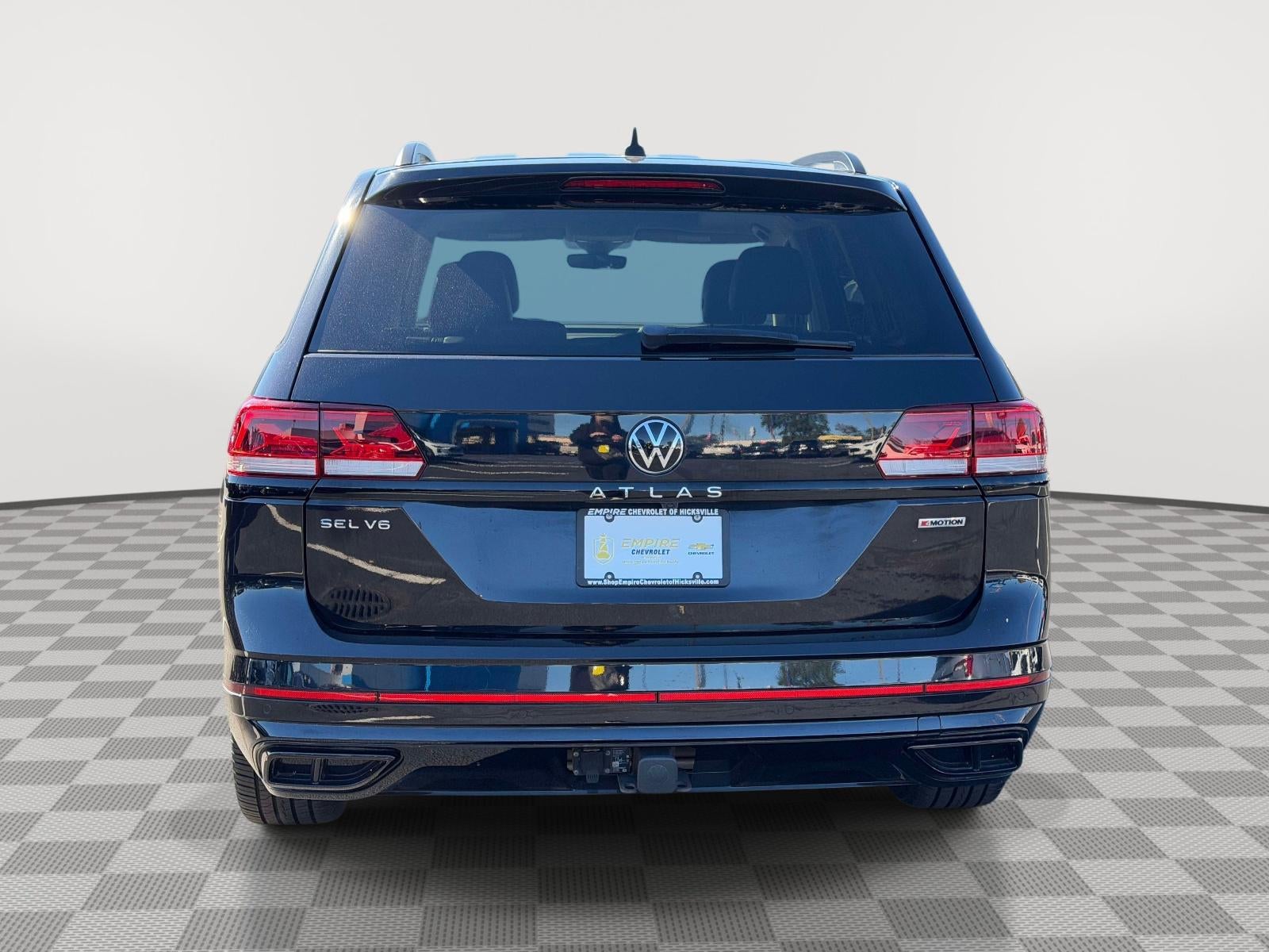 2022 Volkswagen Atlas 3.6L V6 SEL R-Line Black