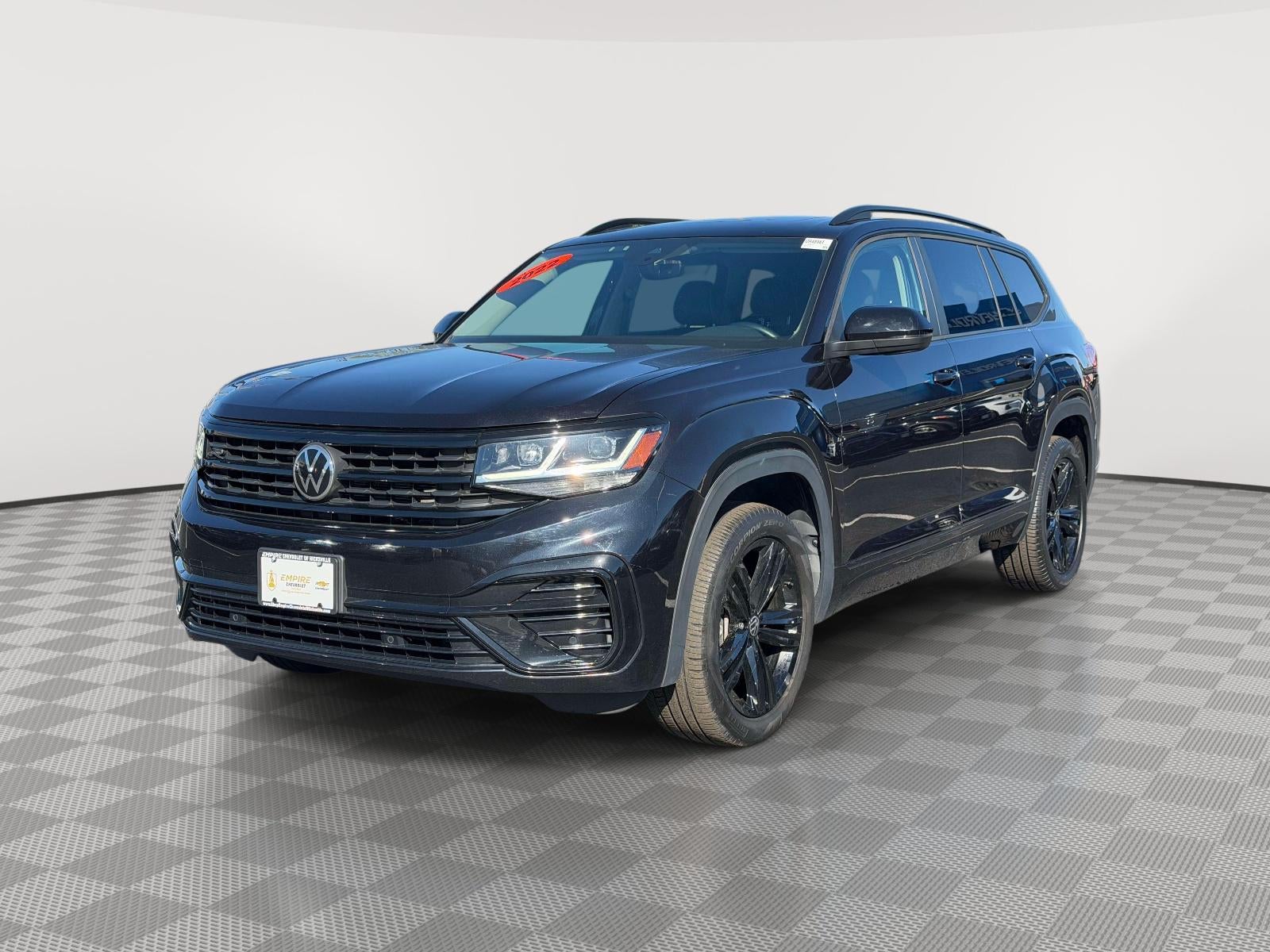 2022 Volkswagen Atlas 3.6L V6 SEL R-Line Black