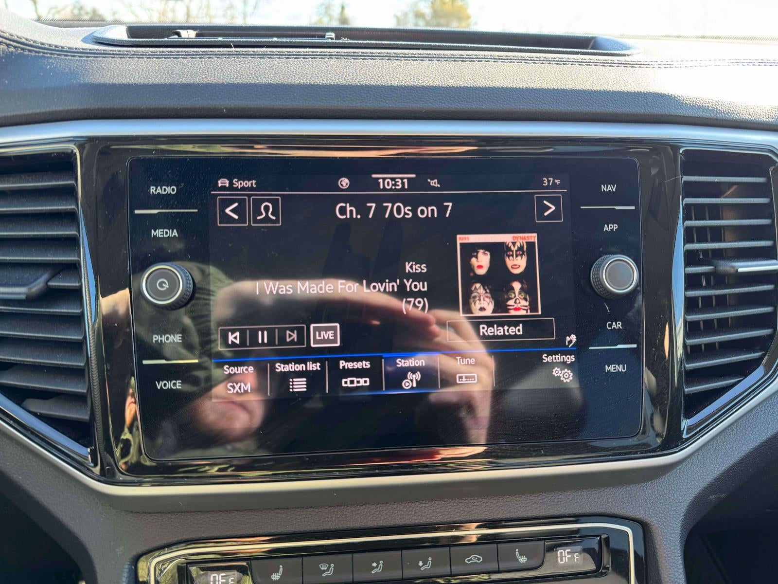 2023 Volkswagen Atlas 3.6L V6 SEL R-Line Black