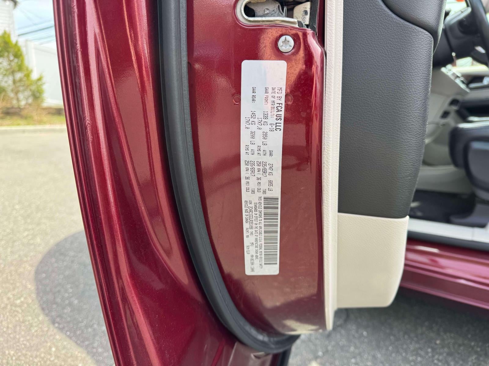 2018 Chrysler Pacifica Touring L Plus