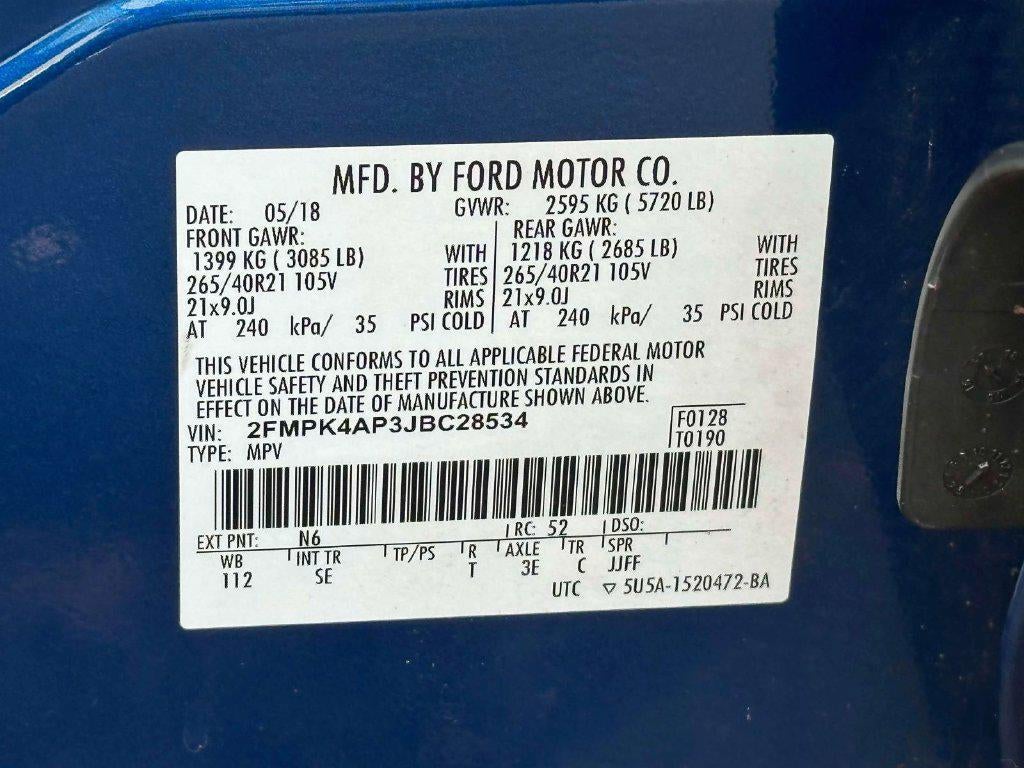 2018 Ford Edge Sport