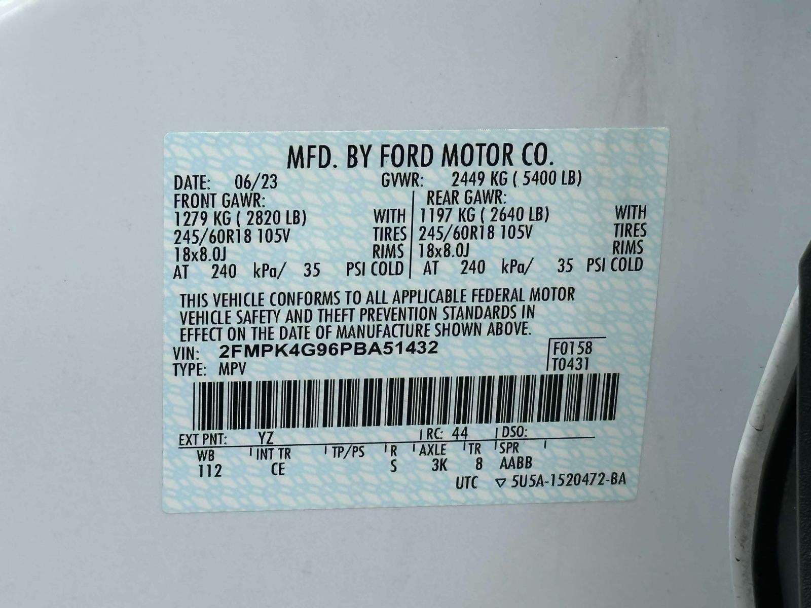 2023 Ford Edge SE