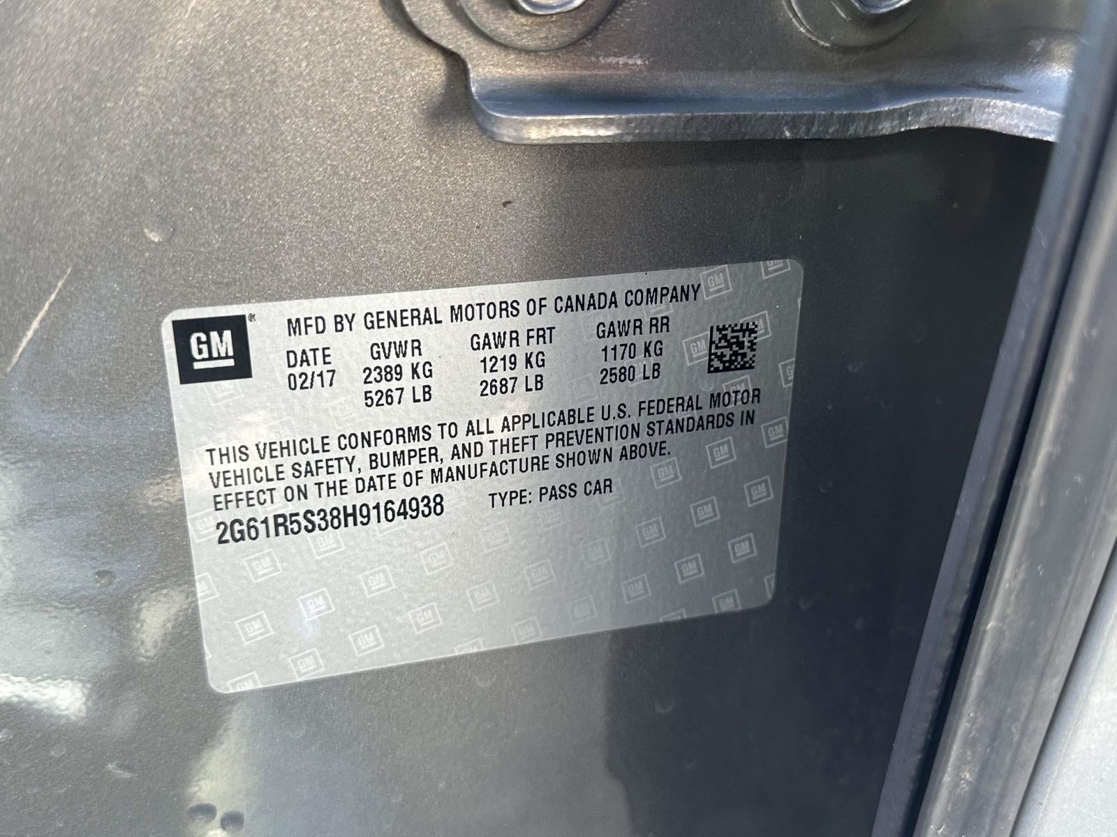 2017 Cadillac XTS Premium Luxury