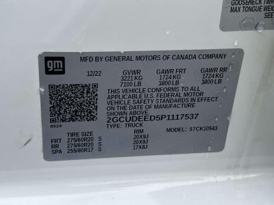 2023 Chevrolet Silverado 1500 4WD Crew Cab Short Bed RST