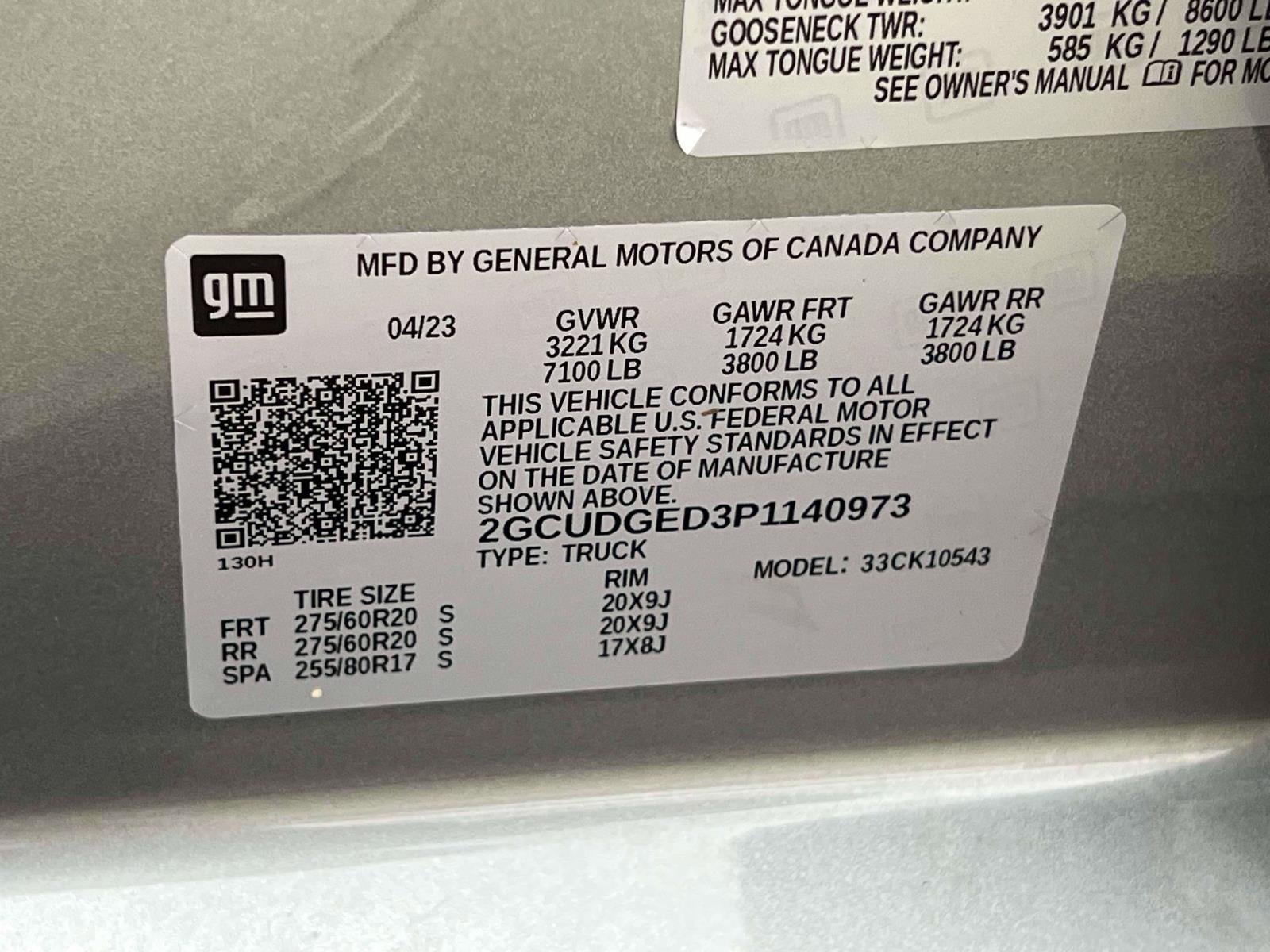 2023 Chevrolet Silverado 1500 4WD Crew Cab Short Bed LTZ