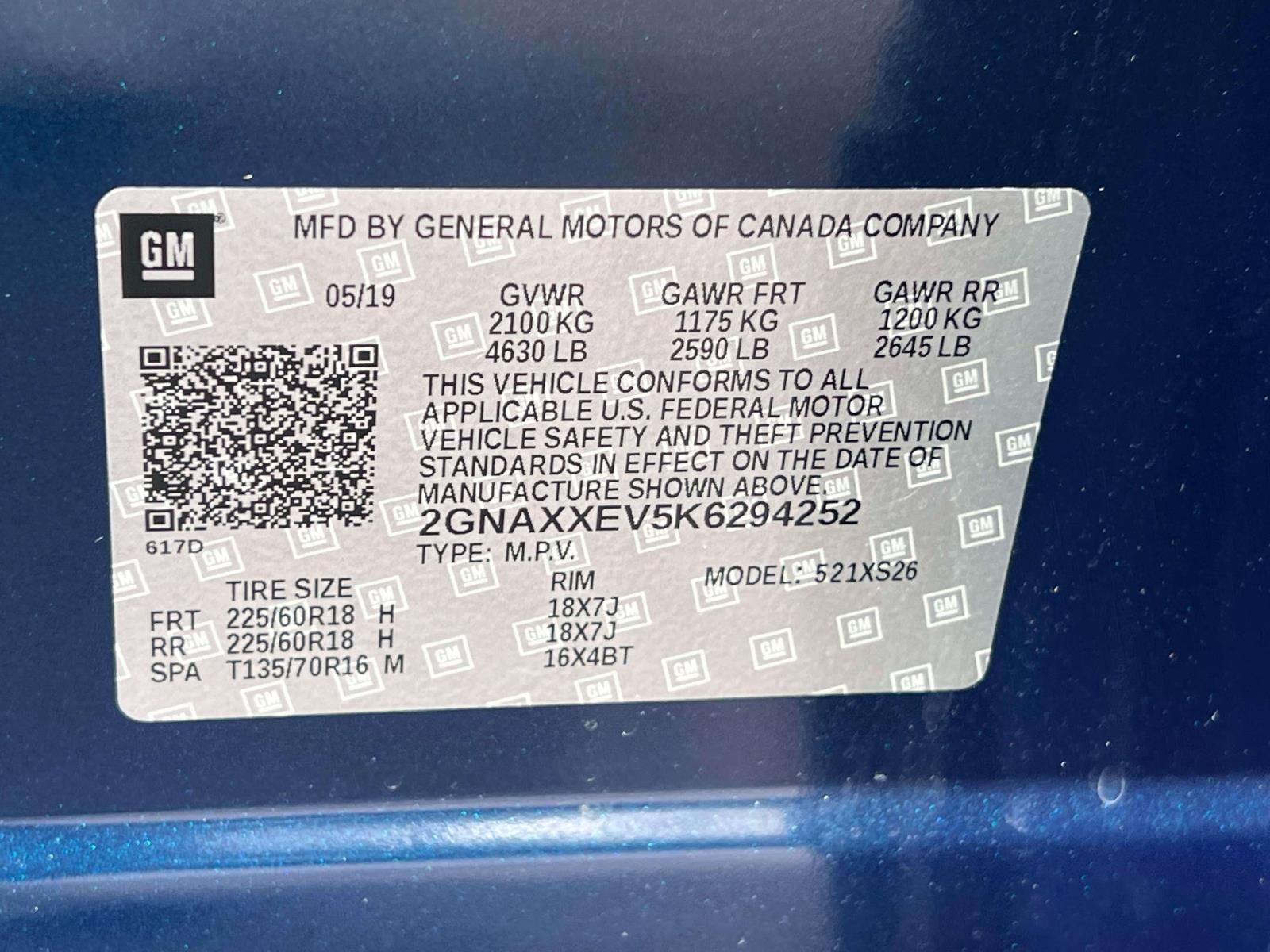 2019 Chevrolet Equinox Premier