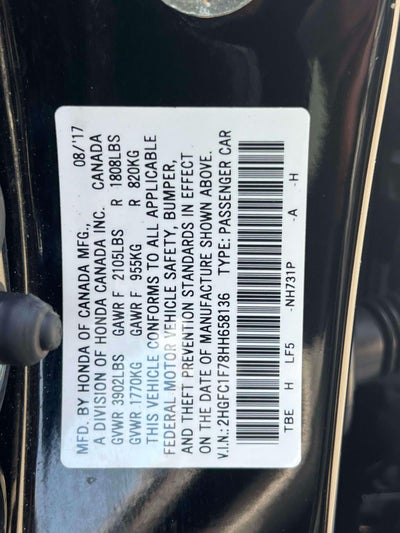 2017 Honda Civic EX-L