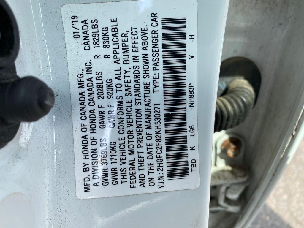 2019 Honda Civic Sport