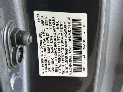2019 Honda Civic LX