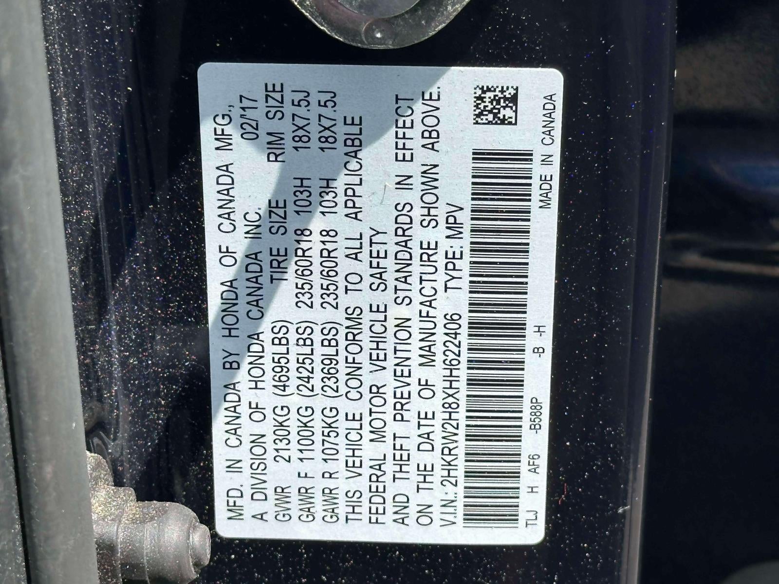 2017 Honda CR-V EX-L