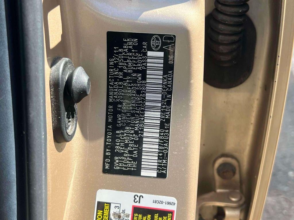 2012 Toyota Corolla LE